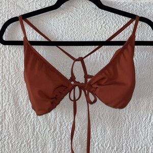 Shade & Shore Cris-Cross Strap Bikini Top